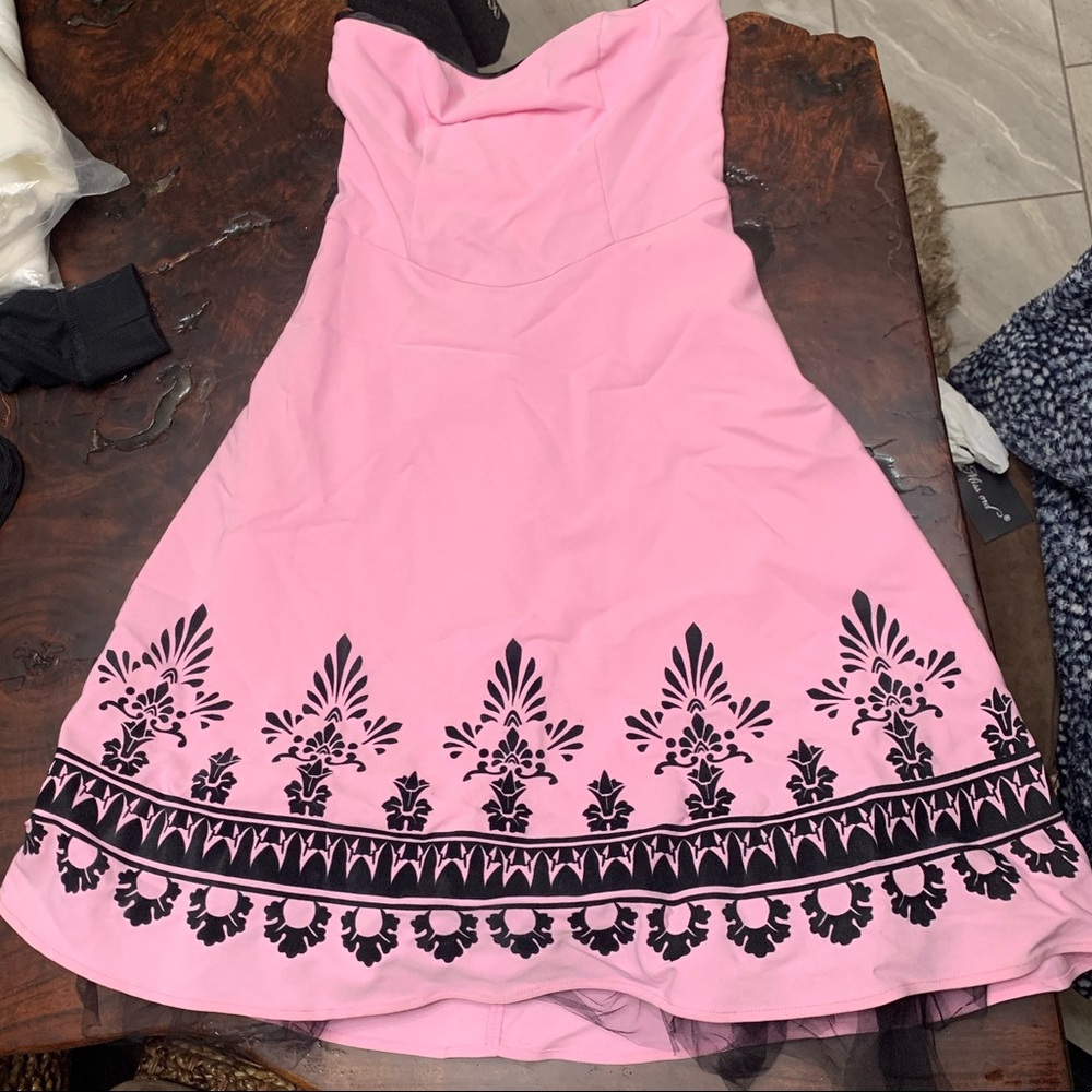 Pink tutu dress
